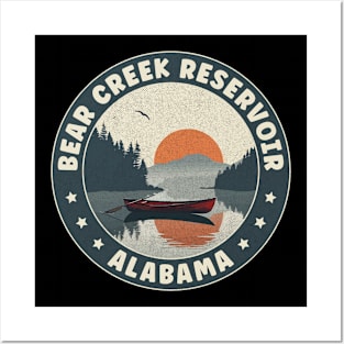 Bear Creek Reservoir Alabama Sunset Posters and Art